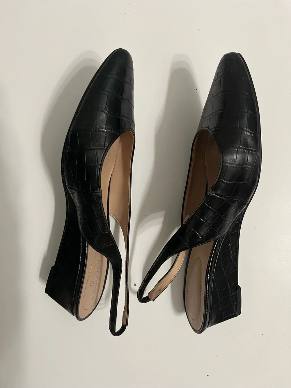 Wedges black size 8